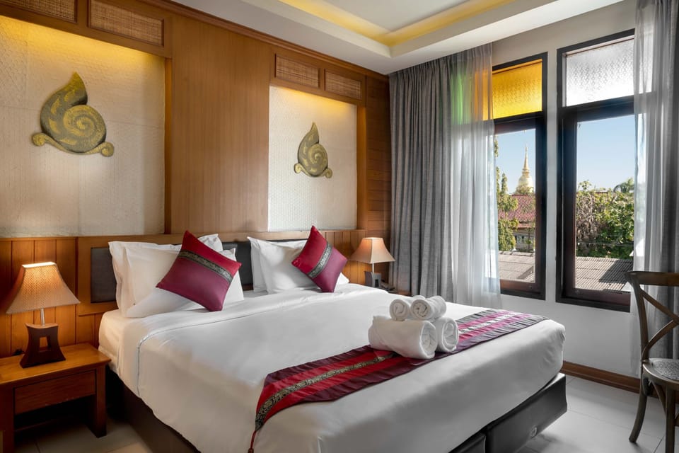 Deluxe Double Room | Premium bedding, in-room safe, desk, iron/ironing board