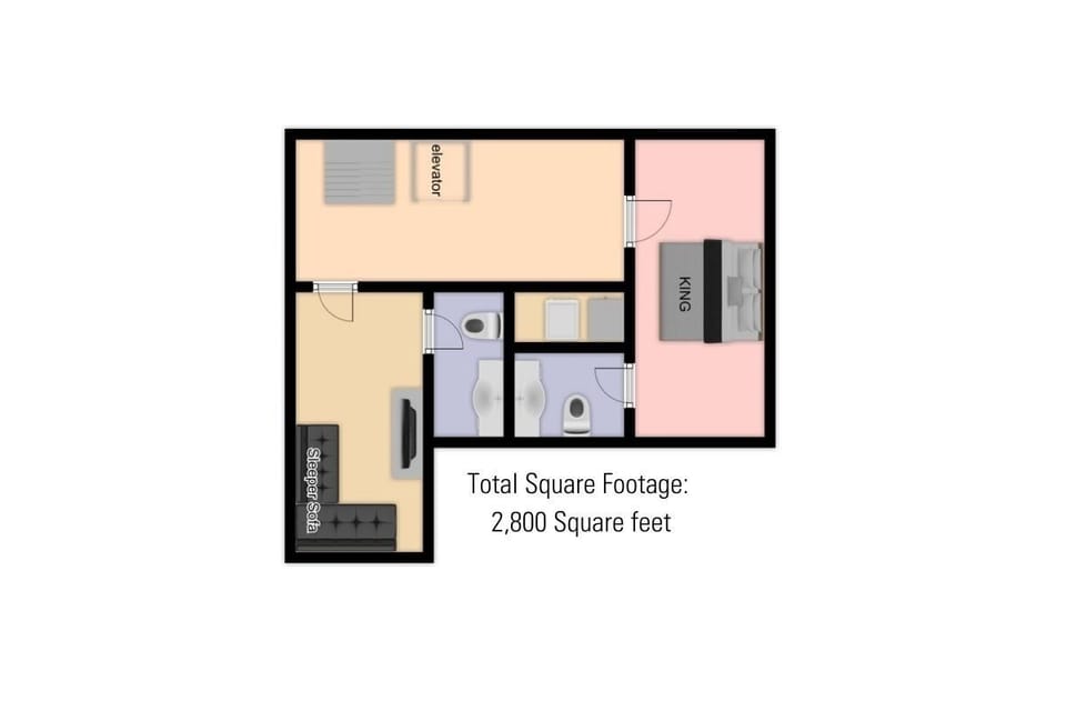 Townhome, 4 Bedrooms | Floor plan