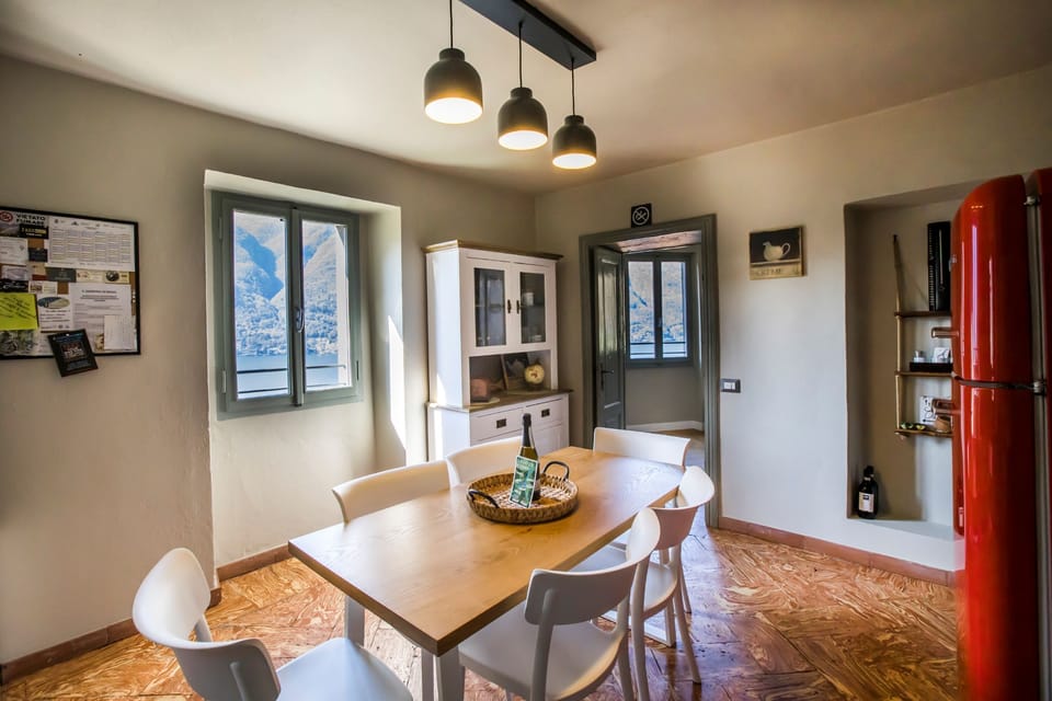 Panoramic Apartment | Private kitchen | Fridge, stovetop, dishwasher, electric kettle