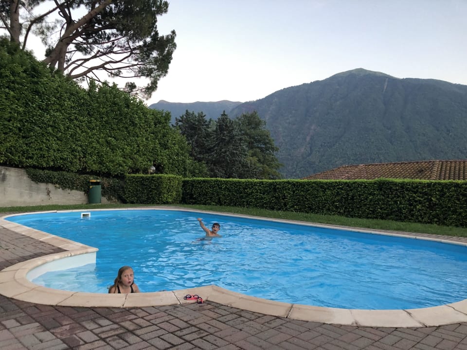 Seasonal outdoor pool