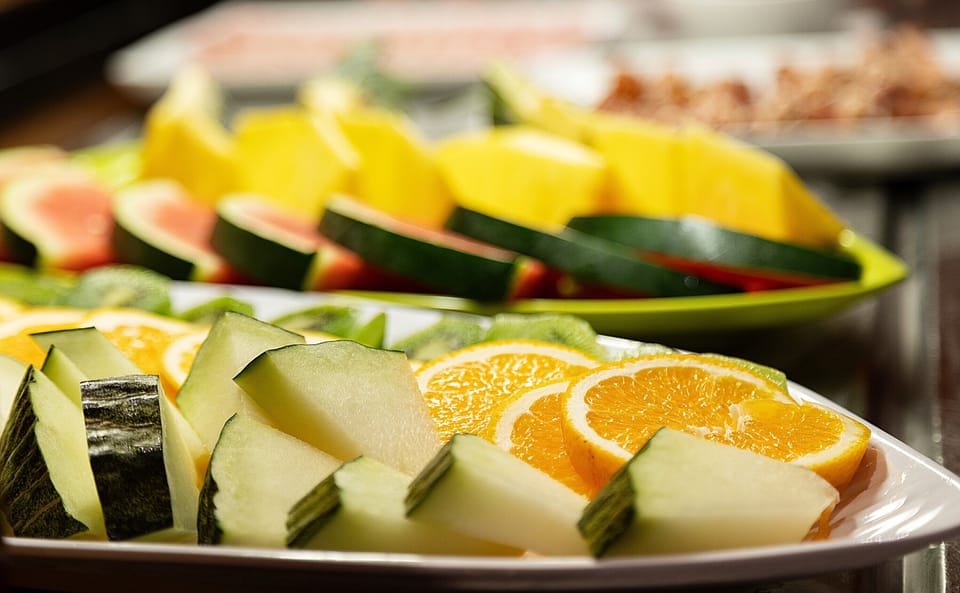 Daily buffet breakfast for a fee