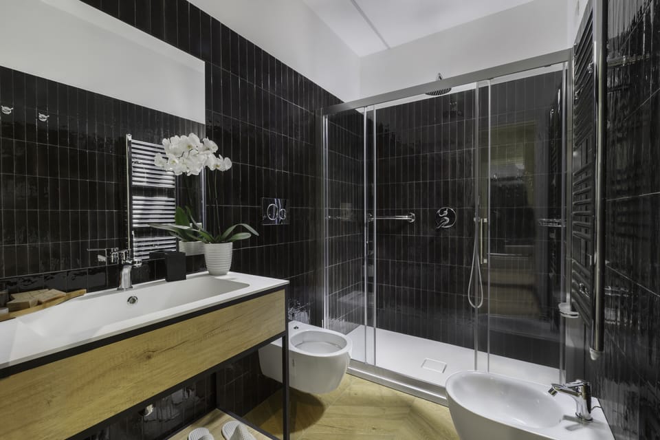 Classic Room | Bathroom | Shower, free toiletries, bidet, towels