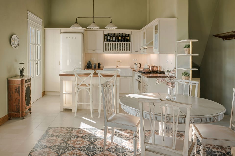 Villa | Private kitchen | Fridge, oven, espresso maker, coffee/tea maker