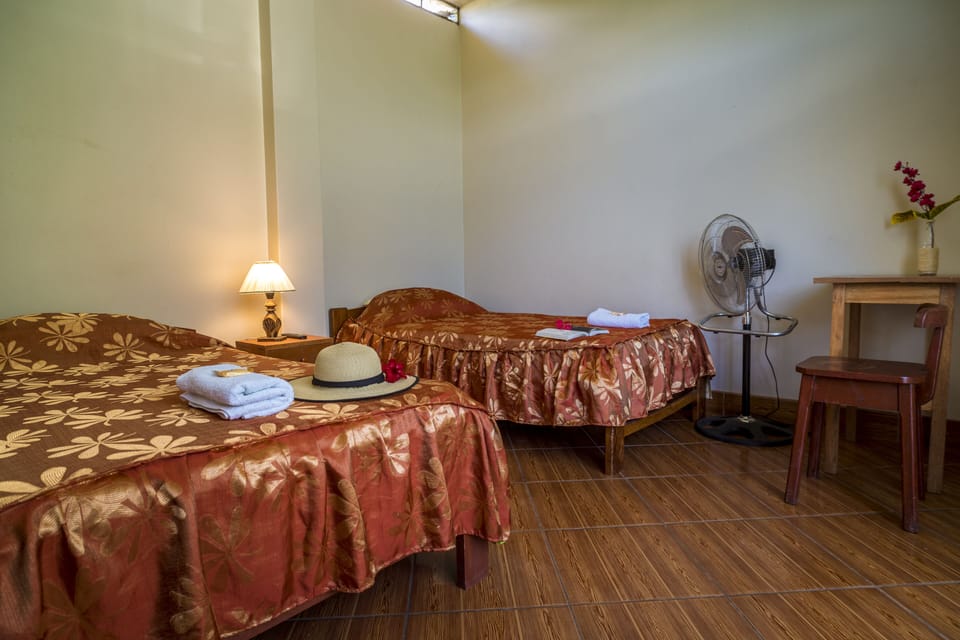 Family Double Room | Individually decorated, desk, laptop workspace, iron/ironing board