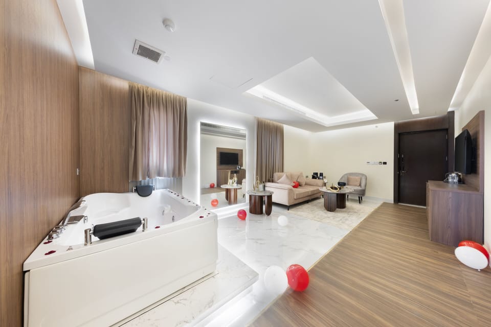 Junior Room | Select Comfort beds, in-room safe, desk, soundproofing