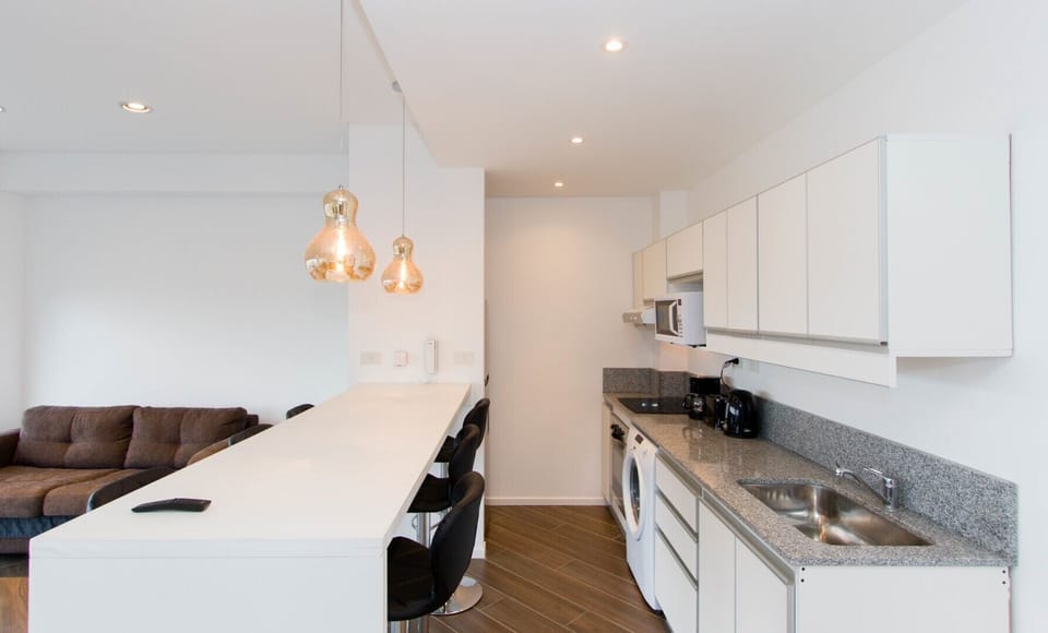 Apartment (Turek G-G) | Private kitchen | Microwave, stovetop, coffee/tea maker, cookware/dishes/utensils