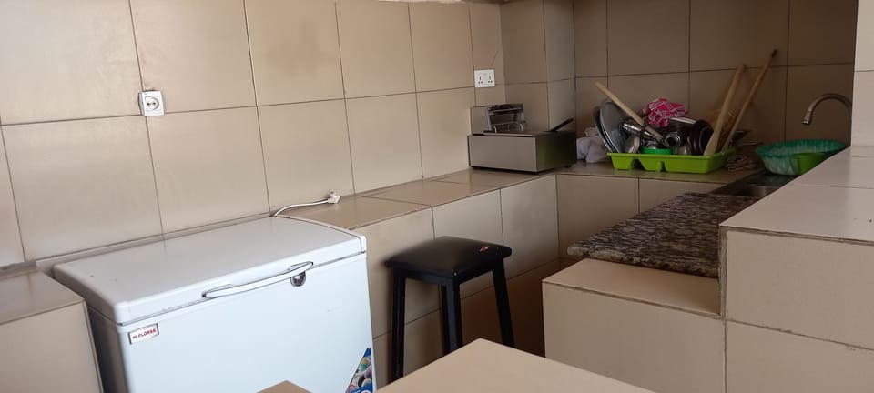Coffee/tea maker, refrigerator (on request), microwave (on request)