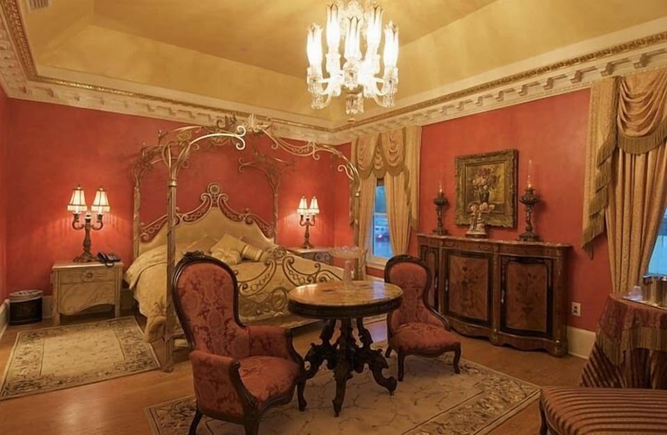 The Presidential Suite | Premium bedding, down comforters, in-room safe, individually decorated