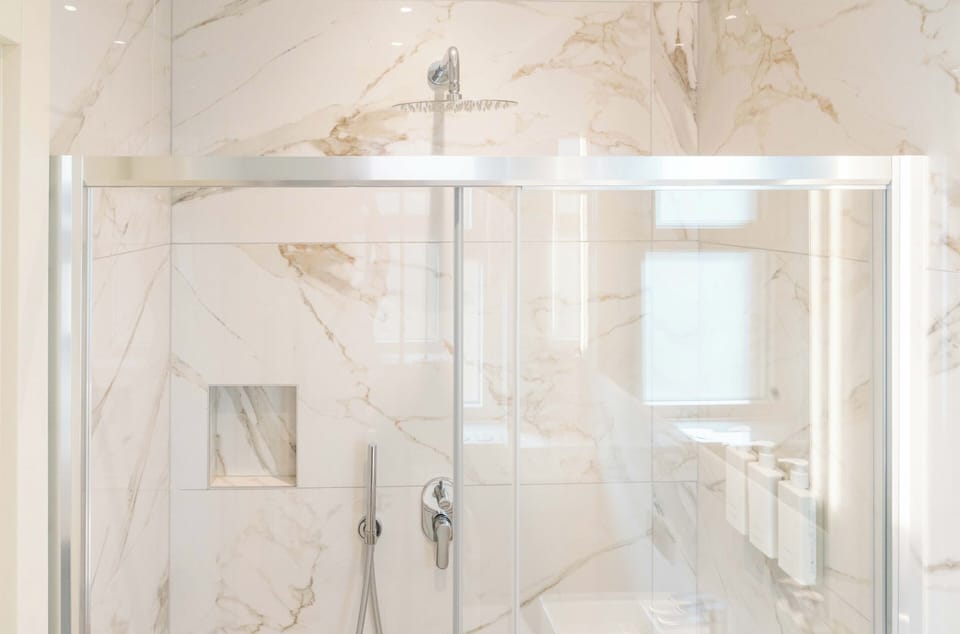 Superior Triple Room, Multiple Beds, Sea View | Premium bedding, minibar, in-room safe, desk