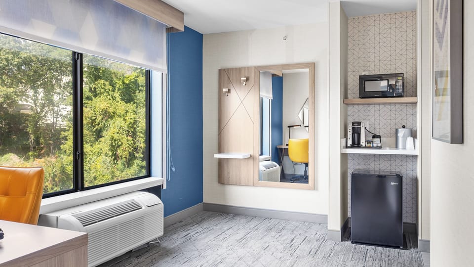 In-room safe, desk, blackout drapes, iron/ironing board