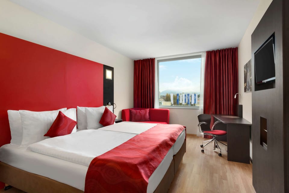 Room, 2 Twin Beds, Non Smoking | In-room safe, desk, blackout drapes, soundproofing