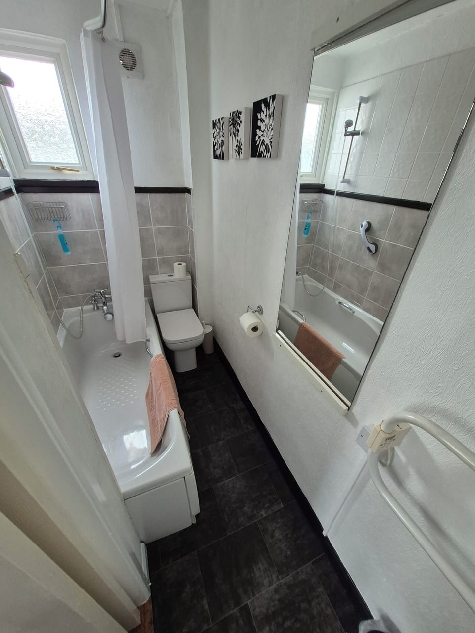 Deluxe Single Room (Room 9) | Bathroom | Towels, soap, toilet paper