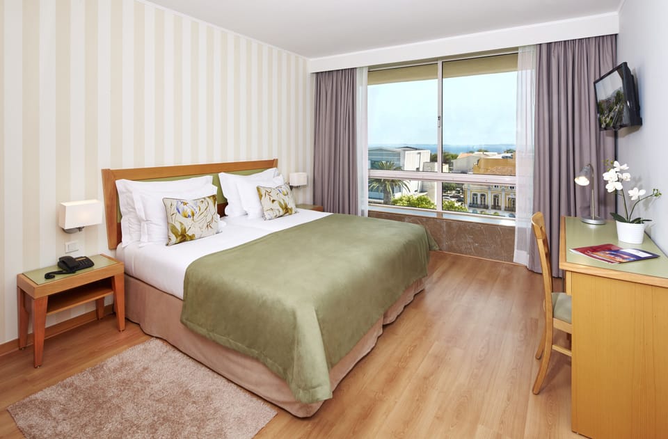 Double or Twin Room, City View | View from room
