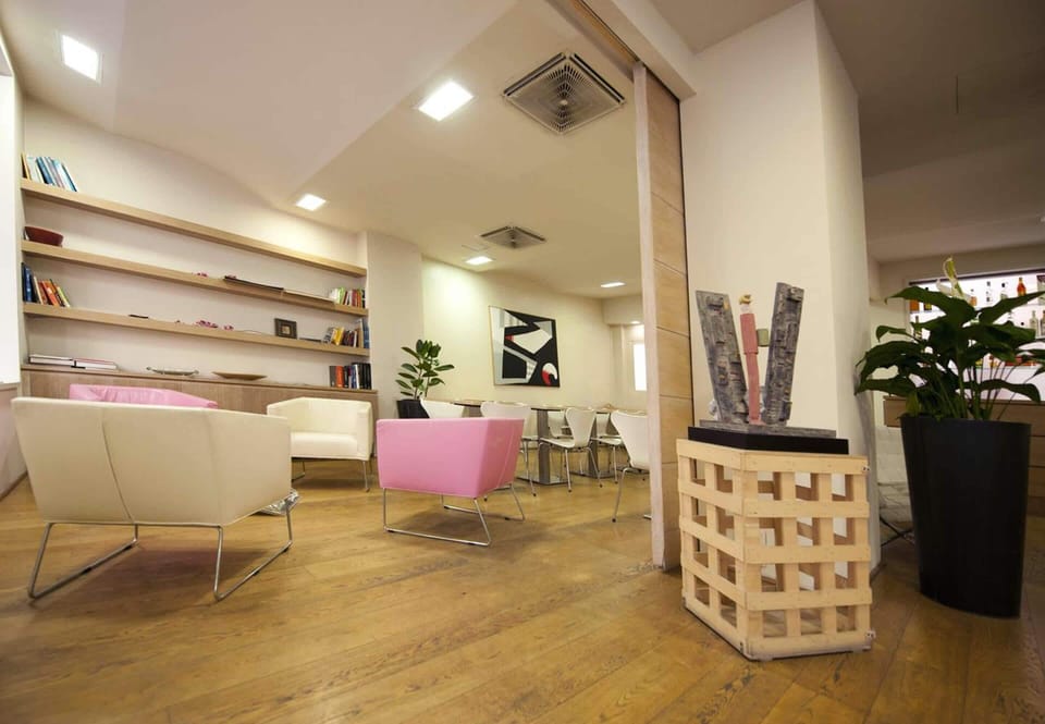Lobby sitting area