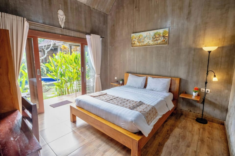Standard Double Room, 1 Double Bed, Non Smoking, Pool View | Desk, free WiFi, bed sheets