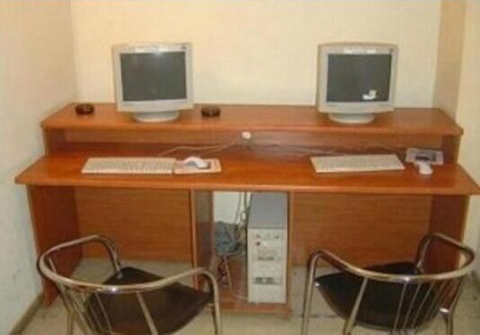Desk, blackout drapes, WiFi (free), bed sheets