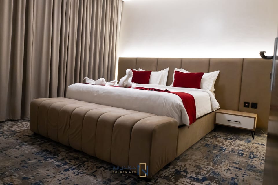 Memory foam beds, minibar, blackout drapes, soundproofing