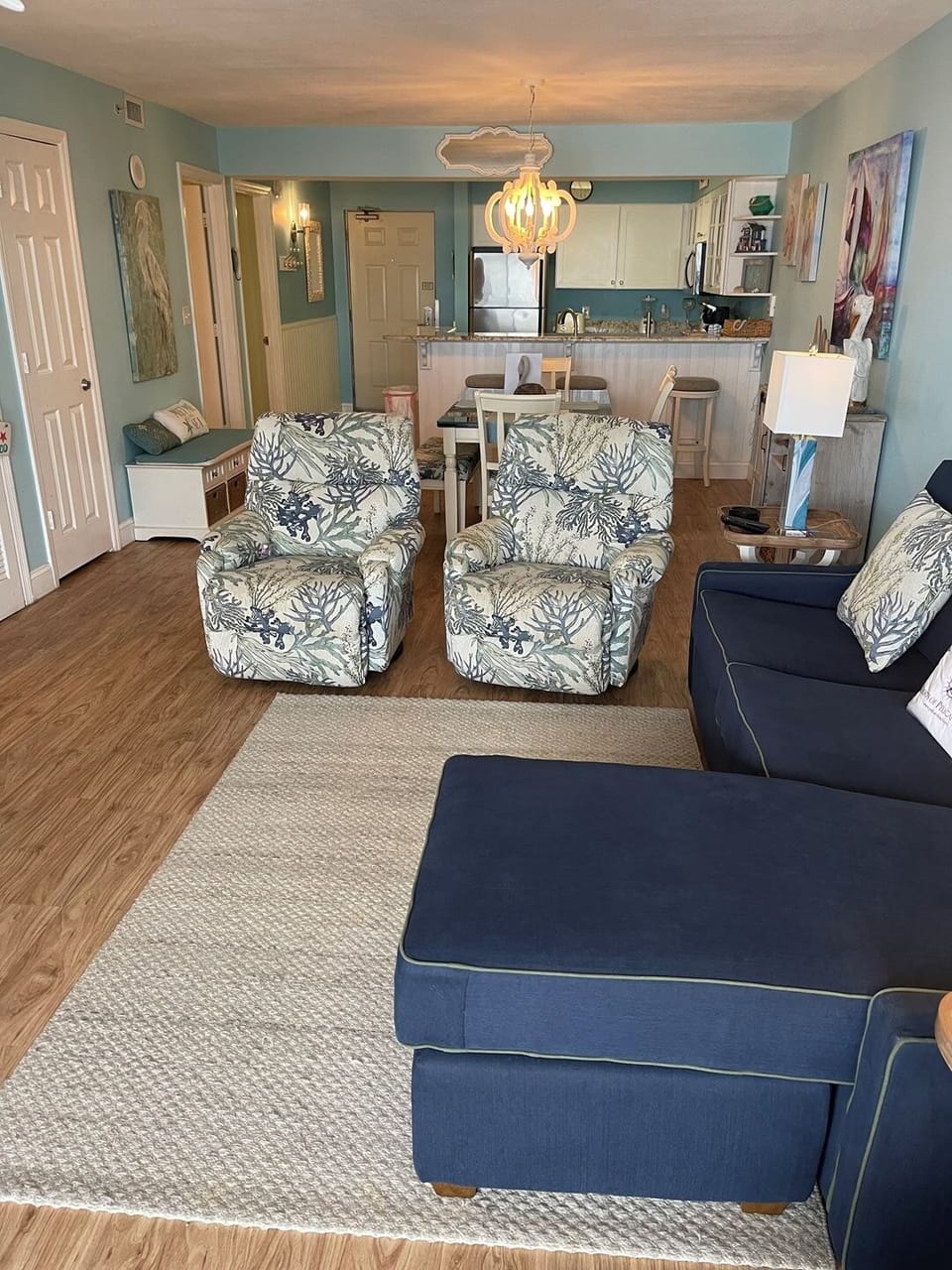 Condo, 2 Bedrooms | Living area | Smart TV, streaming services