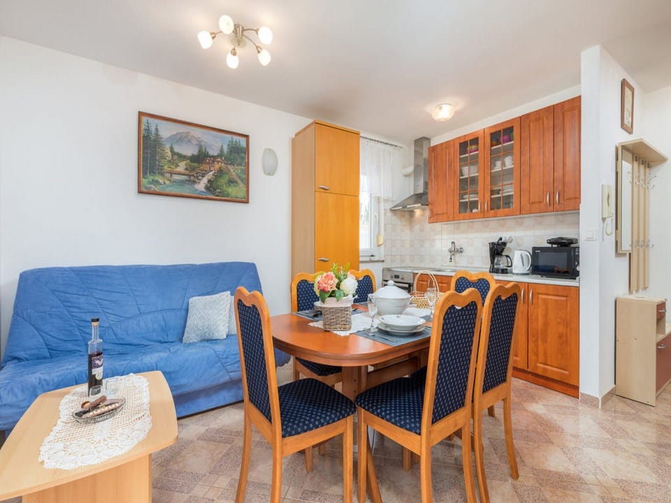 Apartment (Two Bedroom Apartment with Terrace) | Living room | 25-inch flat-screen TV with satellite channels, TV