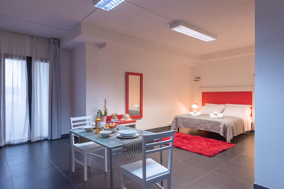 Double Room | Premium bedding, down comforters, memory foam beds, desk