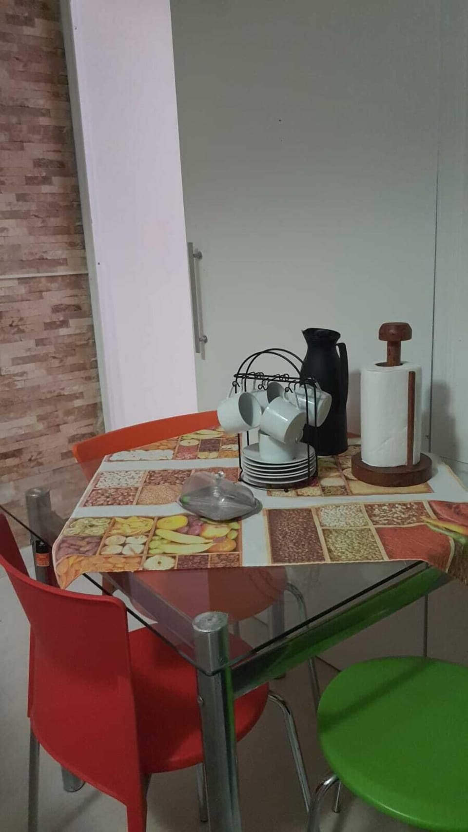 Apartment | Private kitchen | Fridge, microwave, stovetop, cookware/dishes/utensils