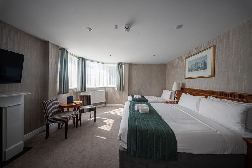 Desk, iron/ironing board, free WiFi, bed sheets