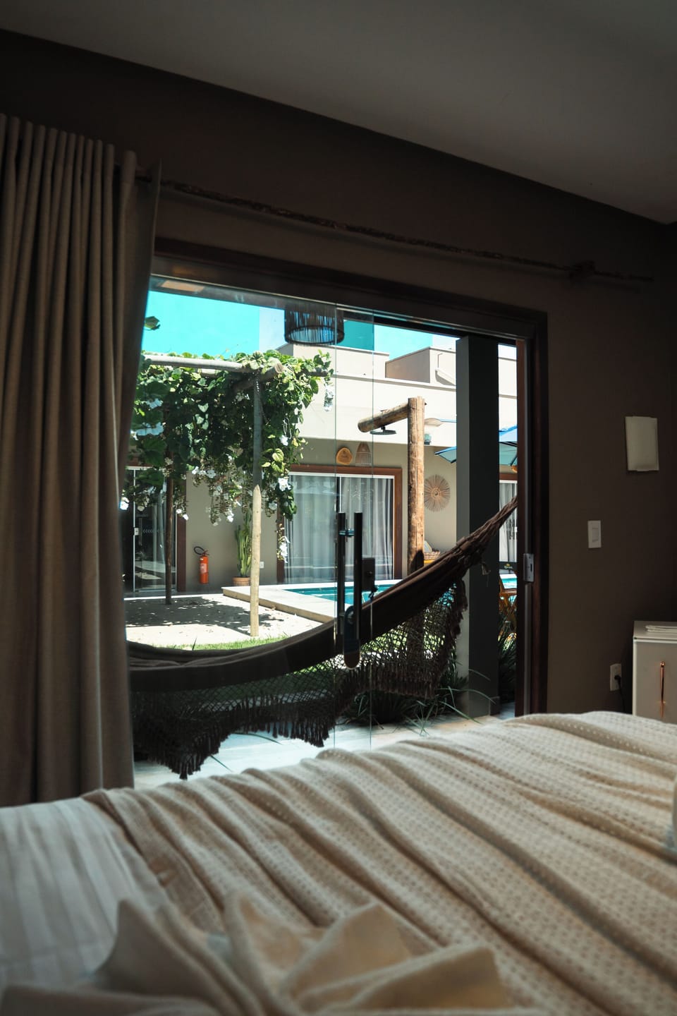 Deluxe Double Room, 1 Bedroom, Lanai, Poolside | Egyptian cotton sheets, premium bedding, minibar, individually decorated