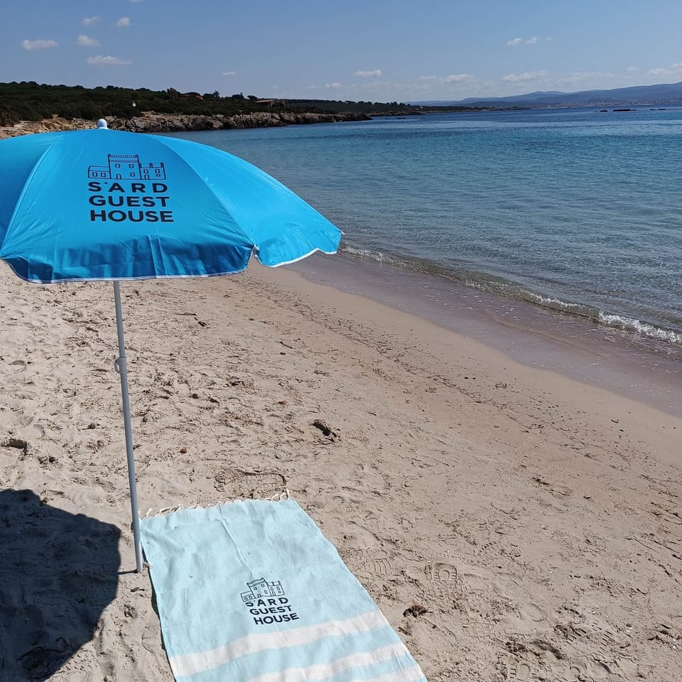 Beach shuttle, beach umbrellas, beach towels