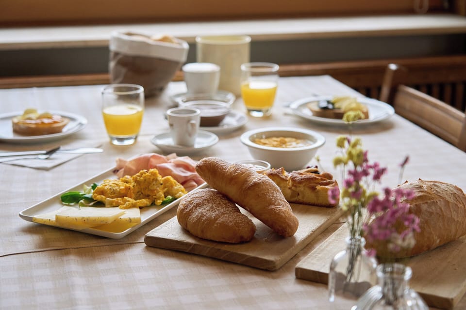 Buffet breakfast for a fee