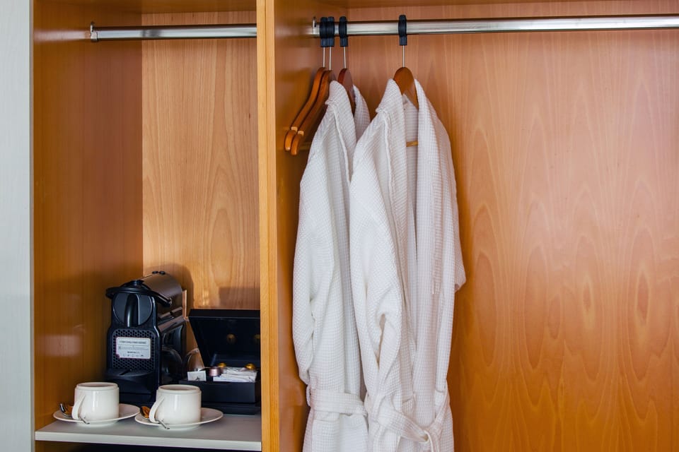 Deluxe Double Room, Balcony (views, Adults Only+18) | Blackout drapes, WiFi (free), bed sheets
