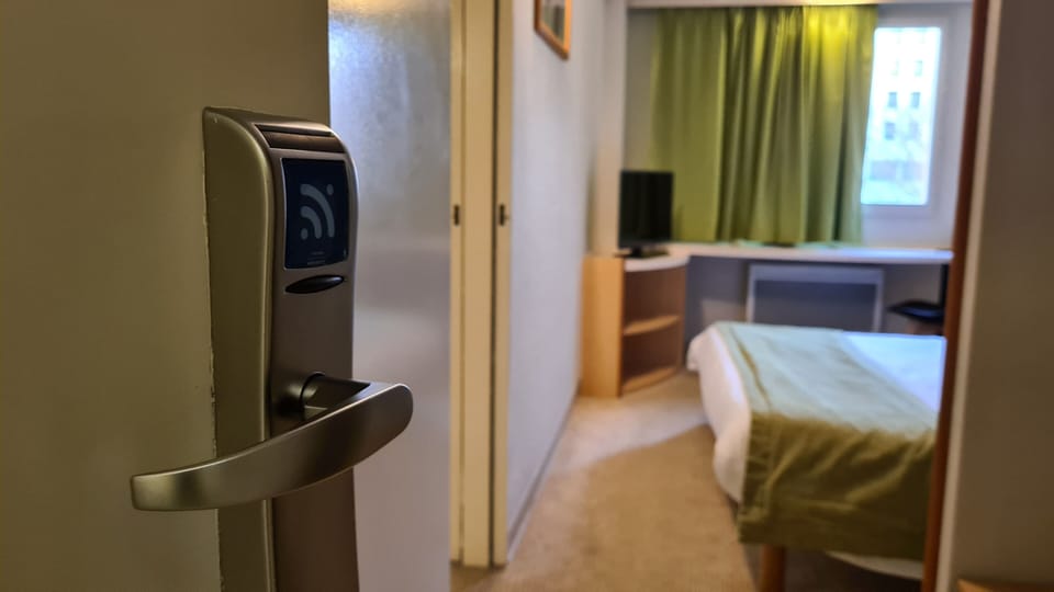 Room, Connecting Rooms | Premium bedding, desk, blackout drapes, iron/ironing board