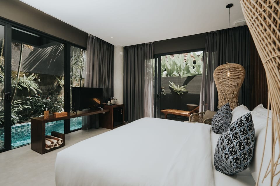 Villa, 2 Bedrooms, Private Pool (Duplex) | Egyptian cotton sheets, premium bedding, down comforters, pillowtop beds