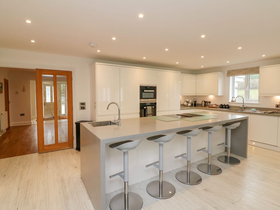 Fridge, dishwasher, electric kettle, toaster