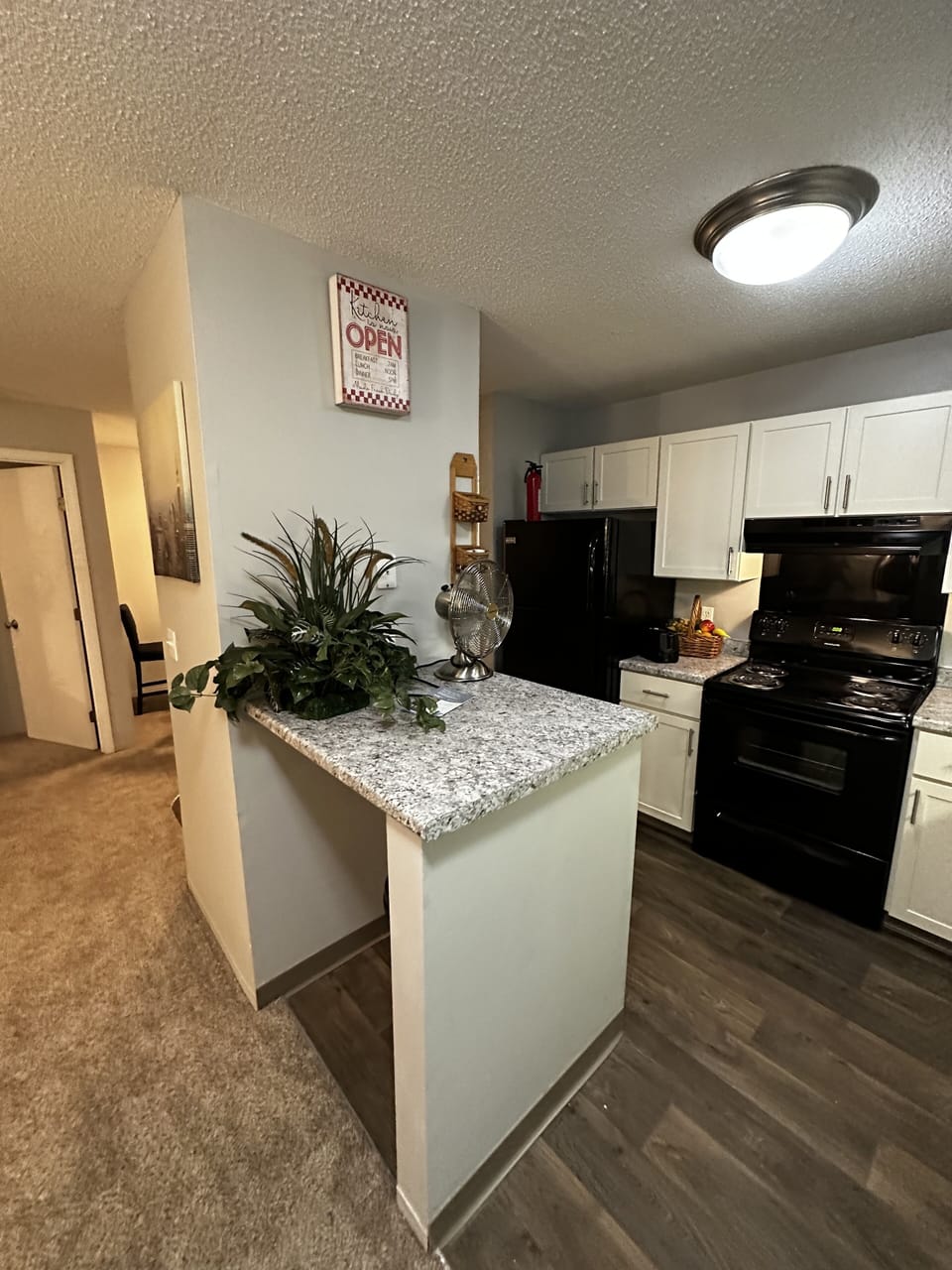 Presidential Condo | Private kitchen | Espresso maker, coffee/tea maker, full-size fridge, microwave