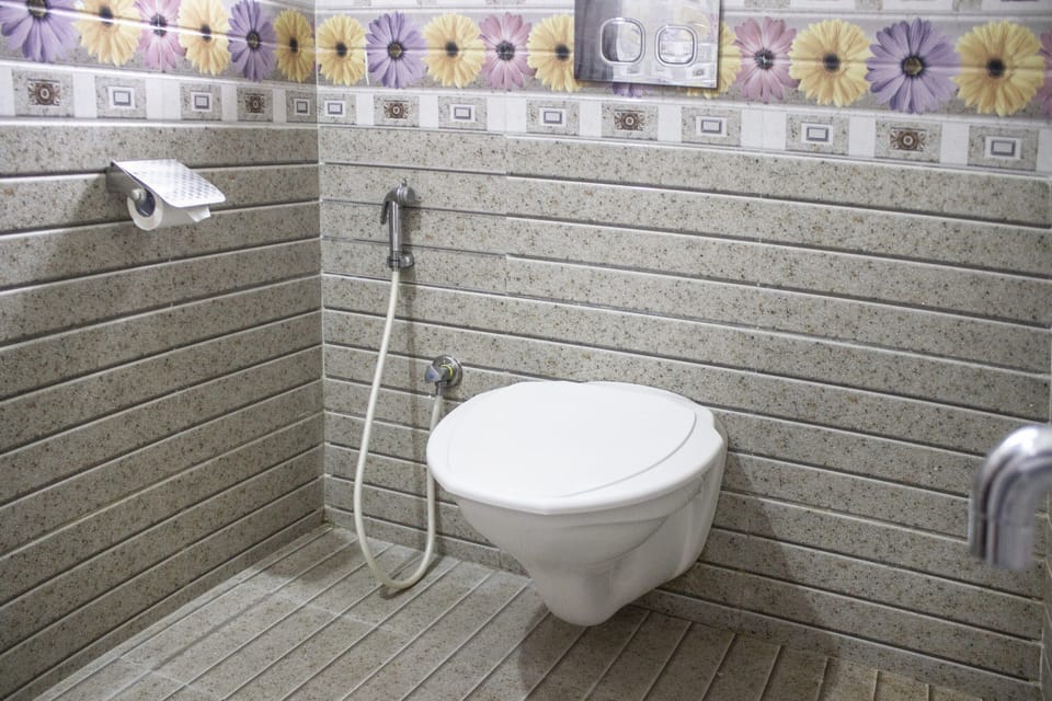 Deluxe Room | Bathroom | Shower, rainfall showerhead, free toiletries, towels