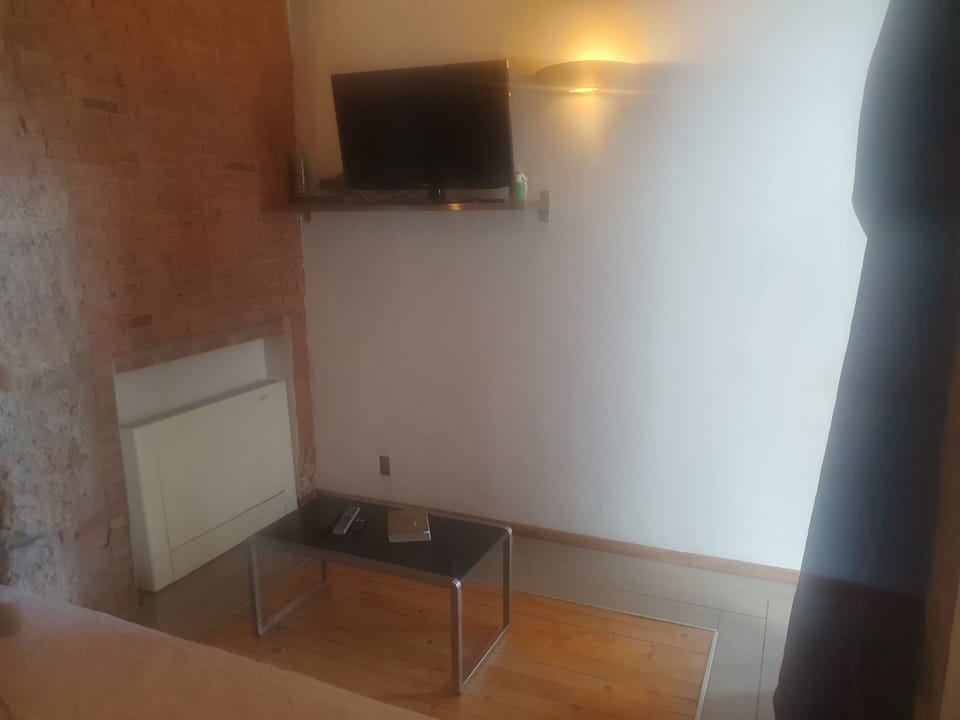 Executive Apartment | Living area | Fireplace