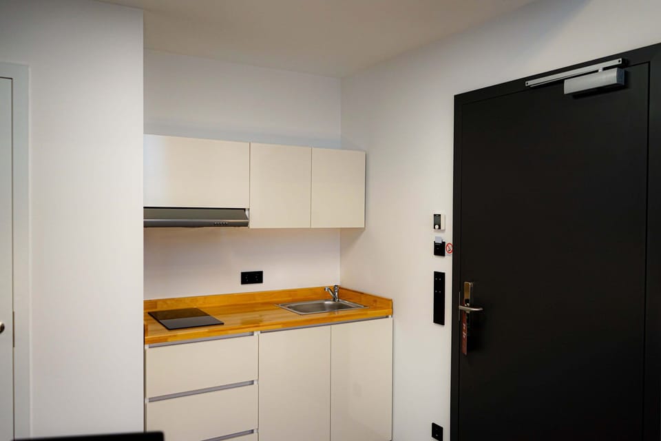 Superior Double Room | Private kitchen | Electric kettle, highchair