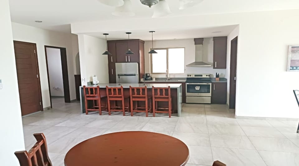 Apartment | Private kitchen | Full-size fridge