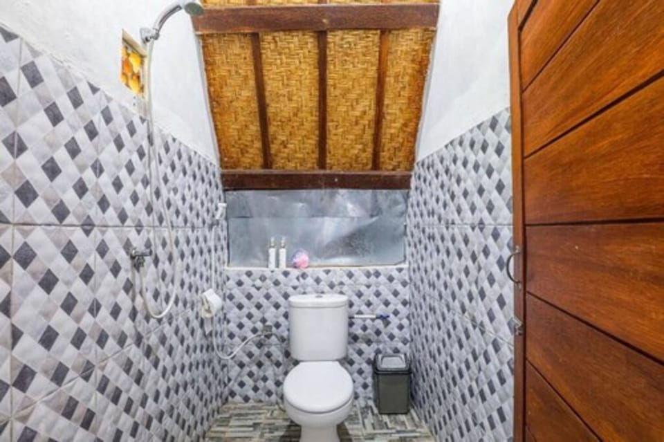 Deluxe Double Room | Bathroom | Shower, free toiletries, bidet, towels