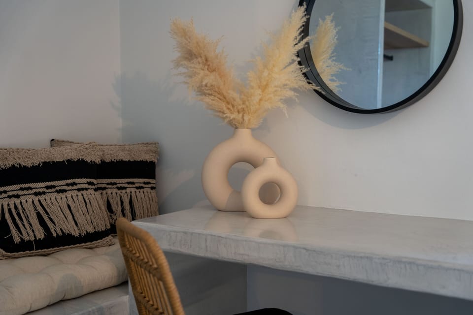 Suite, 1 Bedroom (Aithra) | 1 bedroom, soundproofing, iron/ironing board, travel crib