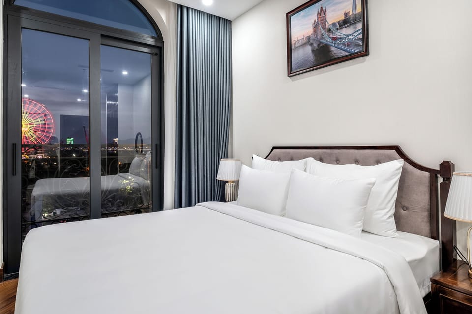 Family Studio, Balcony, City View | Egyptian cotton sheets, premium bedding, minibar, in-room safe