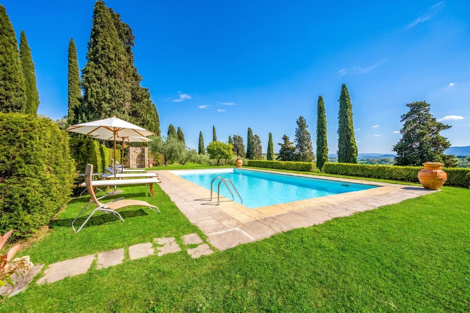 Standard House, 2 Bedrooms, Fireplace, Mountainside (Casa Paradiso With Wonderful Panorama) | Pool | Seasonal outdoor pool