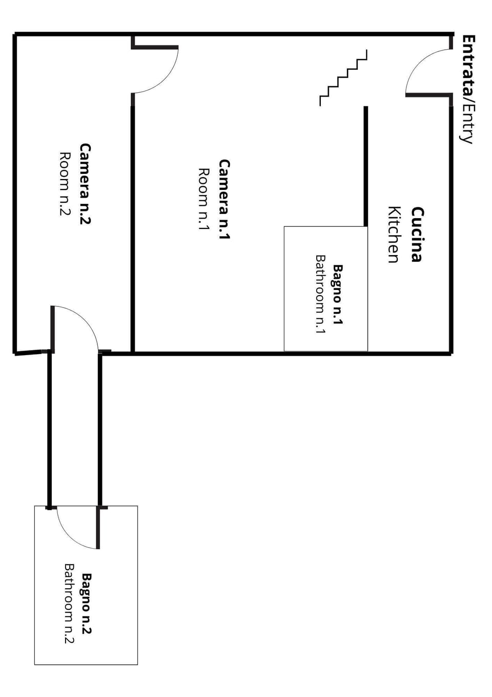 Family Suite, 2 Bedrooms | Floor plan