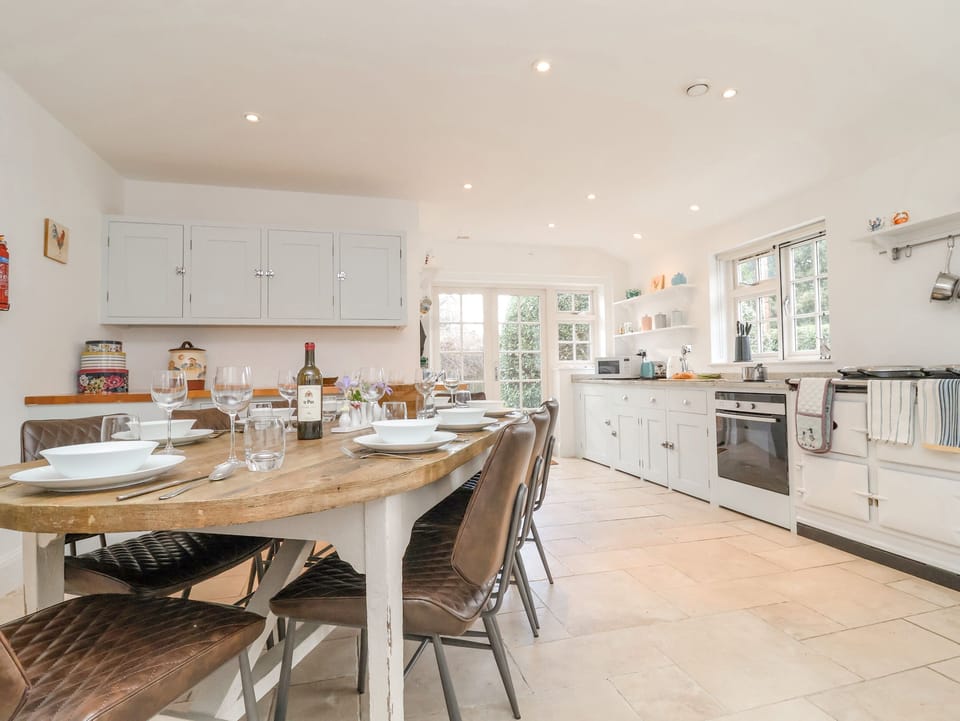 Fridge, dishwasher, electric kettle, toaster