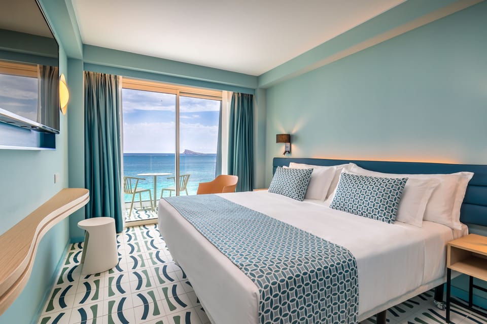 Superior Room, Terrace, Sea View | In-room safe, iron/ironing board, free WiFi, bed sheets