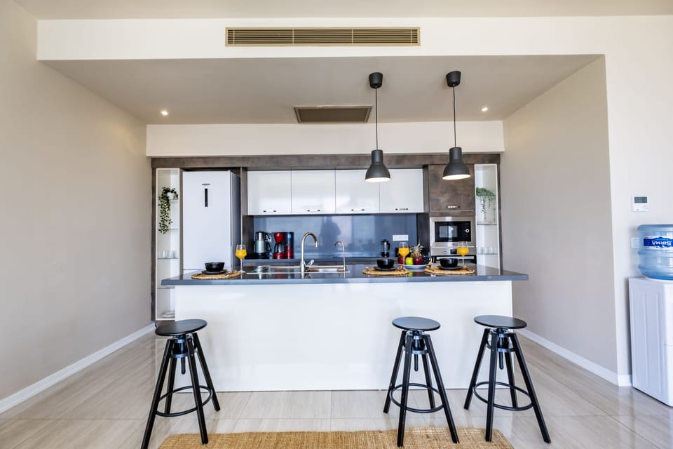 Deluxe Villa | Private kitchen | Coffee/tea maker, electric kettle