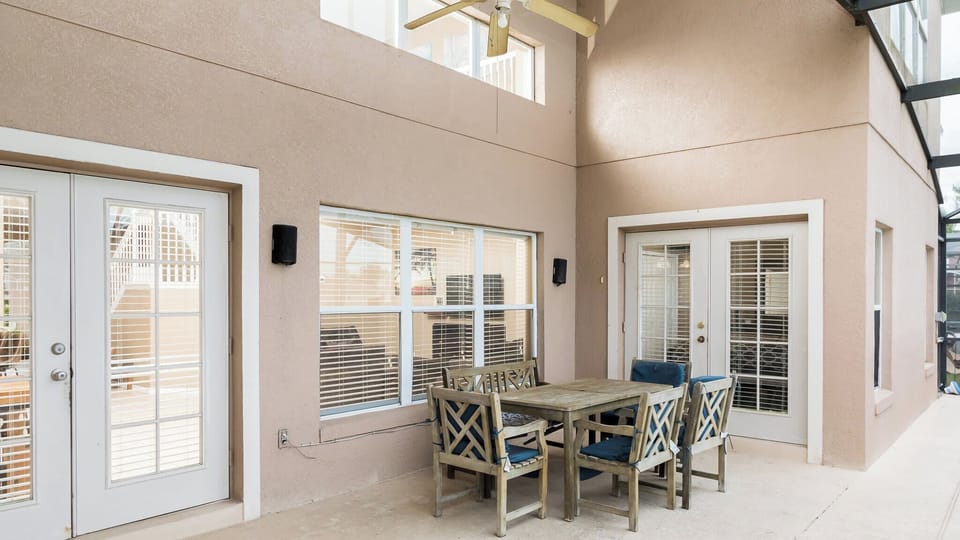 House, Multiple Beds, Pool Access, Pool View (Serendipity at Acadia) | Outdoor dining