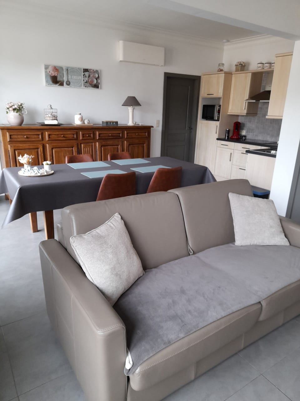 Family Apartment, 2 Bedrooms, Non Smoking, Corner | Living area | LCD TV, DVD player