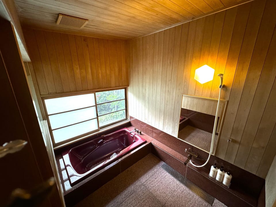 Premium Japanese Style Room, Garden View, Non Smoking | Bathroom | Combined shower/tub, free toiletries, hair dryer, slippers