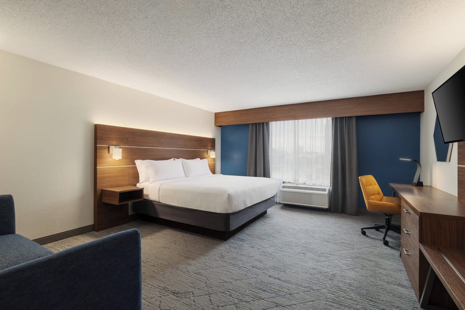 In-room safe, desk, blackout drapes, iron/ironing board